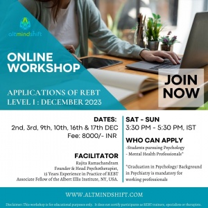 AltMindShift REBT Workshop_Level 1 Dec 2023