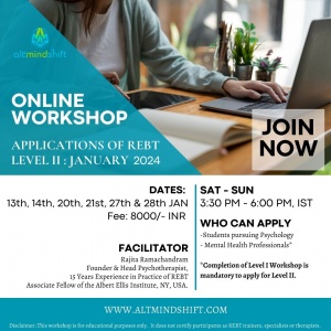 AltMindShift REBT Workshop_Level 2 Jan 2024